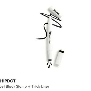 HIPDOT Jet Black Stamp+Thick Liner